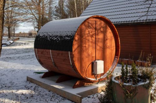 Sauna fińska Ranczo Rykowisko Kozły