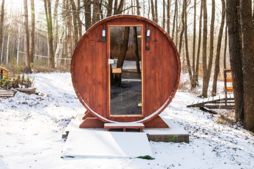 Sauna fińska Ranczo Rykowisko Kozły