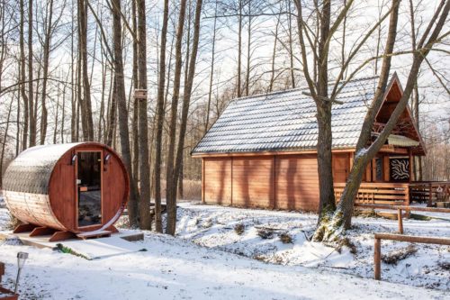 Ranczo Rykowisko - Domki letniskowe na wynajem, domek na wynajem